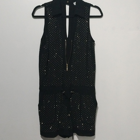 Cache gold studded Romper size Small - Picture 7 of 16